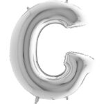Silver-Letter-G-balloon